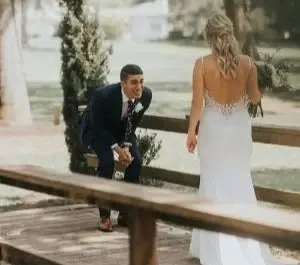 عکس عروس صحنه