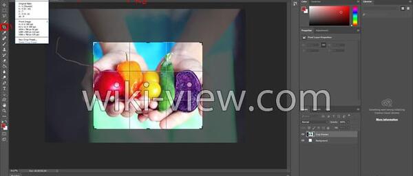 فتوشاپ عکس چسباندن