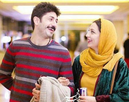 عکس عقد حدیث میرامینی و همسرش