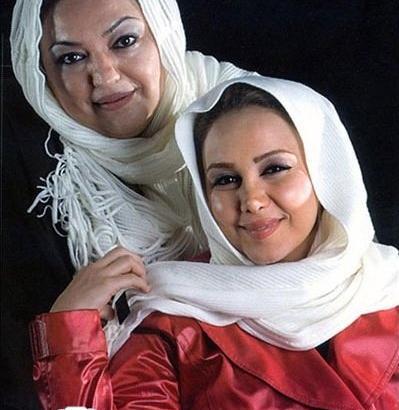 عکس بهنوش بختیاری با خانواده اش