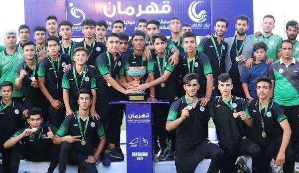 عکس تیم نوجوانان ذوب اهن