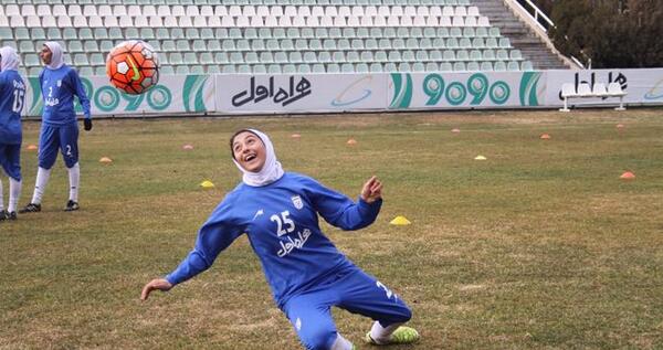 عکس ورزش فوتبال بانوان
