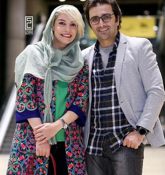 عکس های امین زندگانی و همسر جدیدش