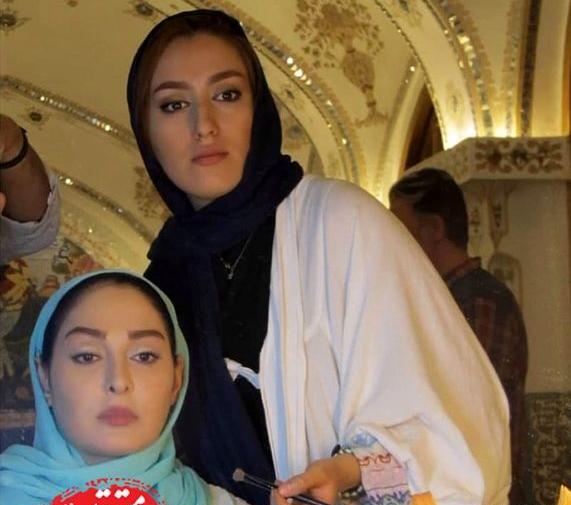 عکس گریم الهام حمیدی