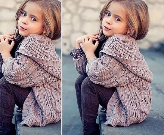 عکس دختر بچه ی خوشتیپ