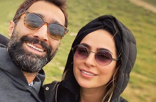 عکس امیر جدیدی و همسرش