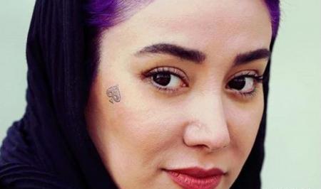 عکس بهاره افشاری قبل از عمل بینی