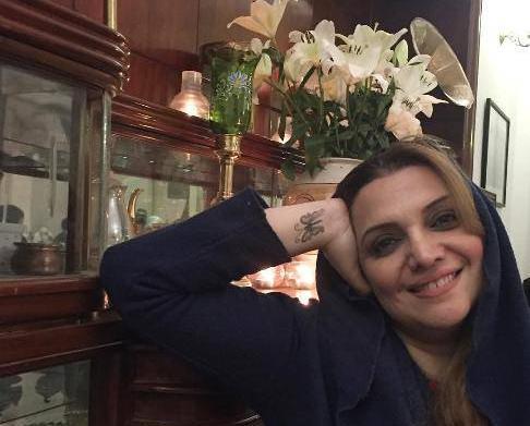 عکس خالکوبی الهام پاوه نژاد