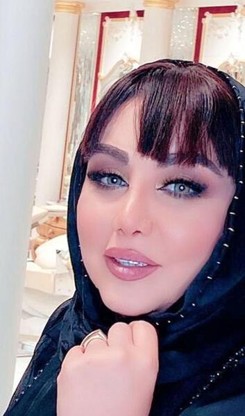 عکس بهنوش بختیاری با آرایش