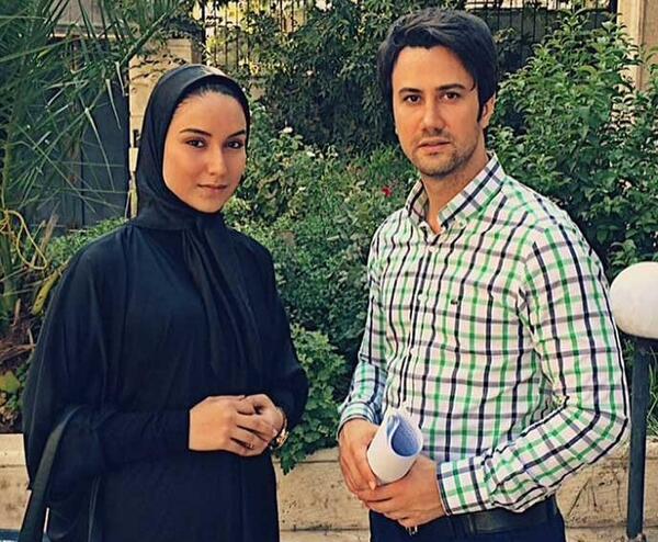 عکس مینا مهرنوش و همسرش