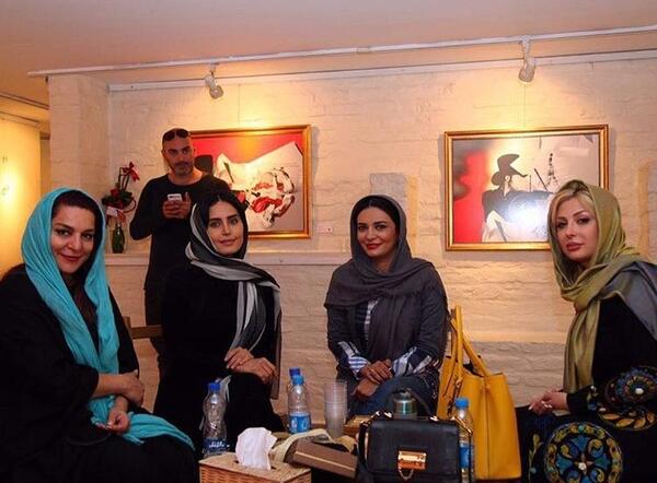 عکس نیوشا ضیغمی و الناز شاکردوست