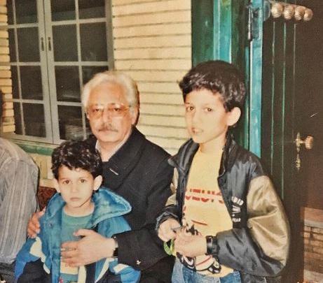 عکس های کودکی جمشید مشایخی