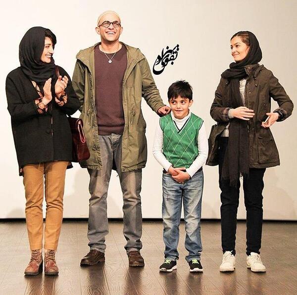 عکس فرزند بابک حمیدیان