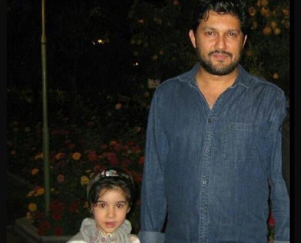 عکس حامد بهداد با مادرش
