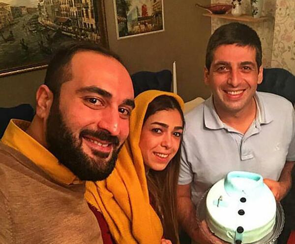عکس حمید گودرزی و همسر دومش