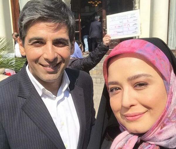 عکس حمید گودرزی و همسر دومش