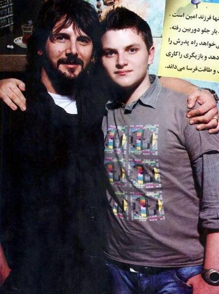 عکس قدیمی امین حیایی