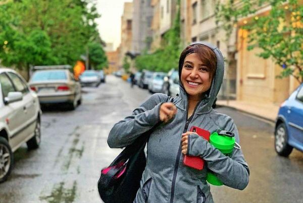 عکس الناز حبیبی بدون حجاب