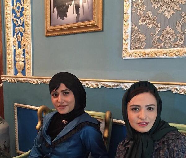 عکس گلاره عباسی و پریناز ایزدیار