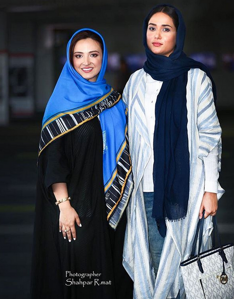 عکس گلاره عباسی و پریناز ایزدیار
