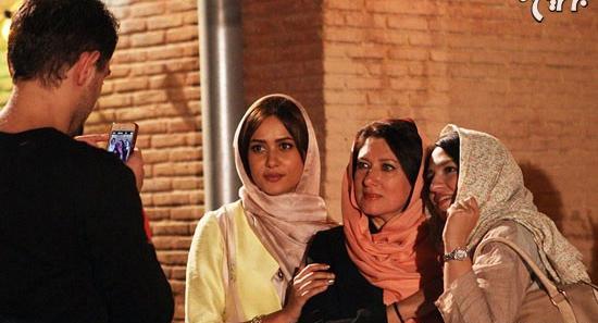 عکس گلاره عباسی و پریناز ایزدیار