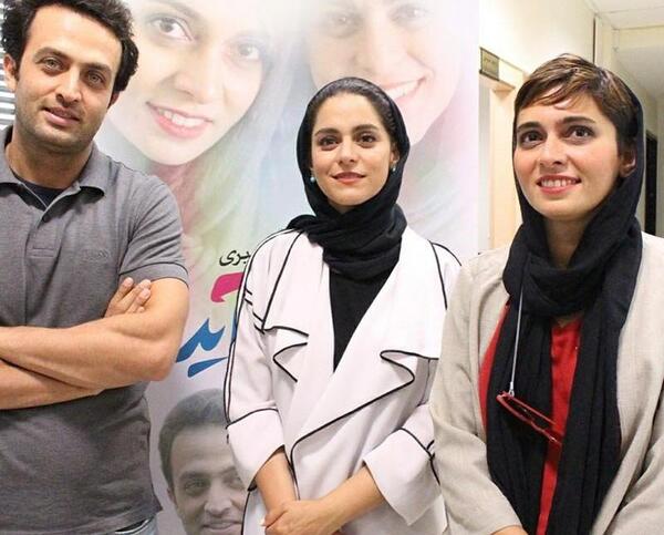 عکس پگاه آهنگرانی با همسرش