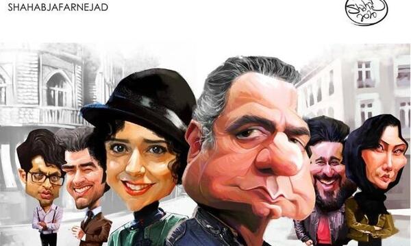 عکس کاریکاتور پرویز پرستویی