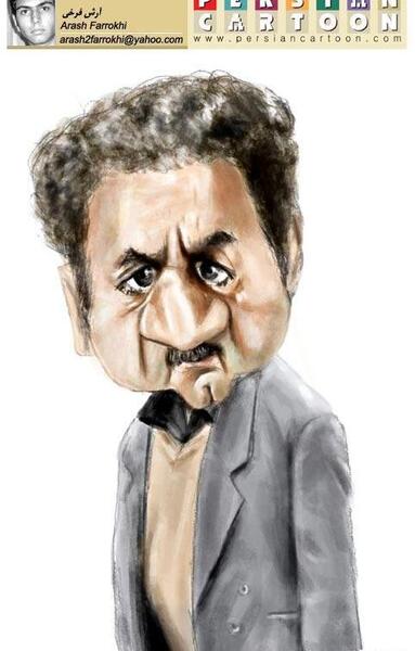 عکس کاریکاتور پرویز پرستویی