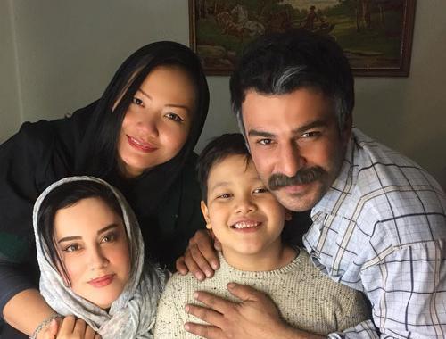 عکس تصاویر آشا محرابی و خانواده اش