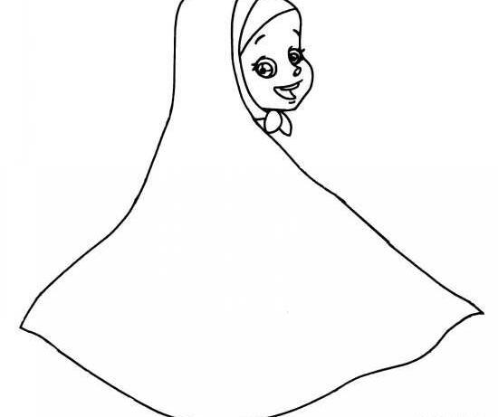 عکس نقاشی دخترونه حجاب