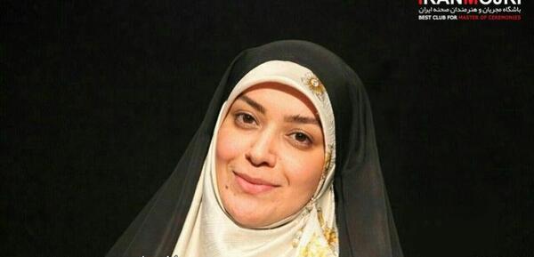 عکس مجری گری الهام چرخنده