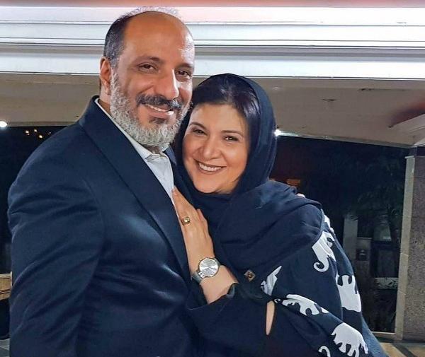 عکس امیر جعفری با پسرش