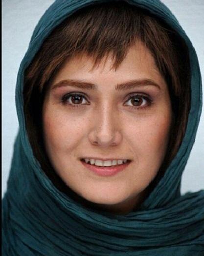 عکس باران کوثری در کلاه قرمزی