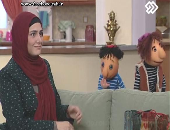 عکس باران کوثری در کلاه قرمزی