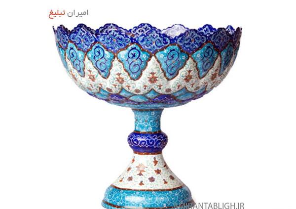 عکس ظروف مینا کاری