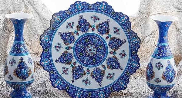 عکس ظروف مینا کاری