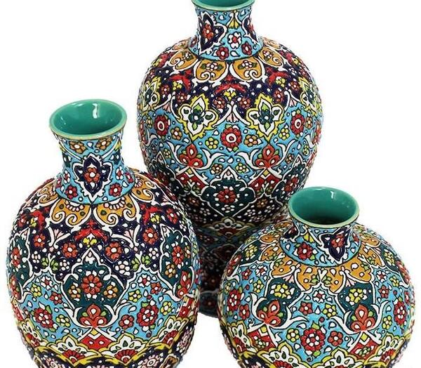 عکس ظروف مینا کاری