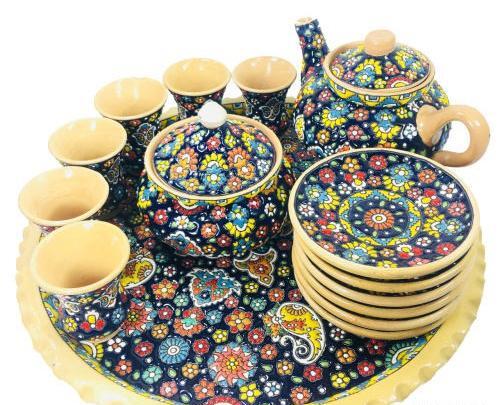 عکس ظروف مینا کاری