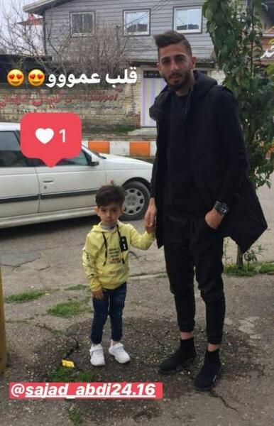 عکس دوست دختر مهدی عبدی