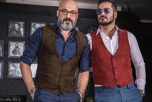 عکس حامد بهداد و میلاد کی مرام