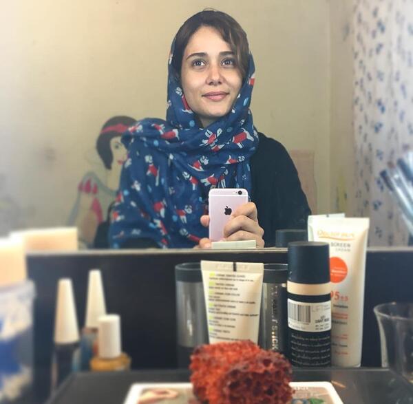 عکس پریناز ایزدیار بدون آرایش