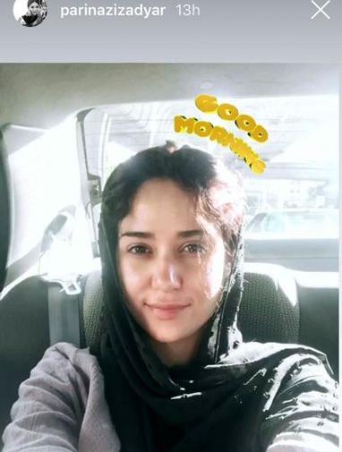 عکس پریناز ایزدیار بدون آرایش