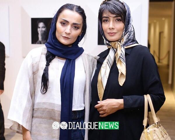 عکس بهرام افشاری و لیلا زارع
