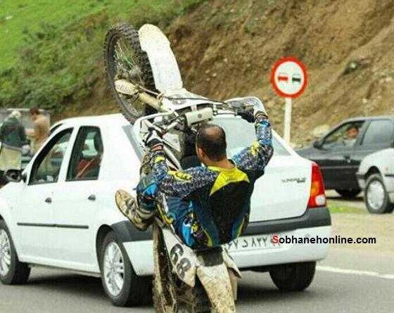 عکس موتور یک چرخ