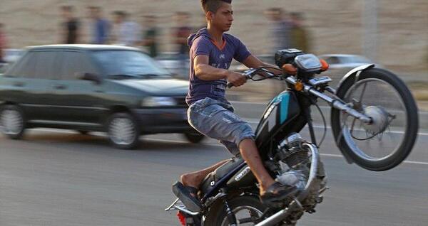 عکس موتور یک چرخ