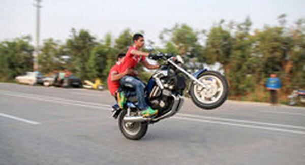 عکس موتور یک چرخ