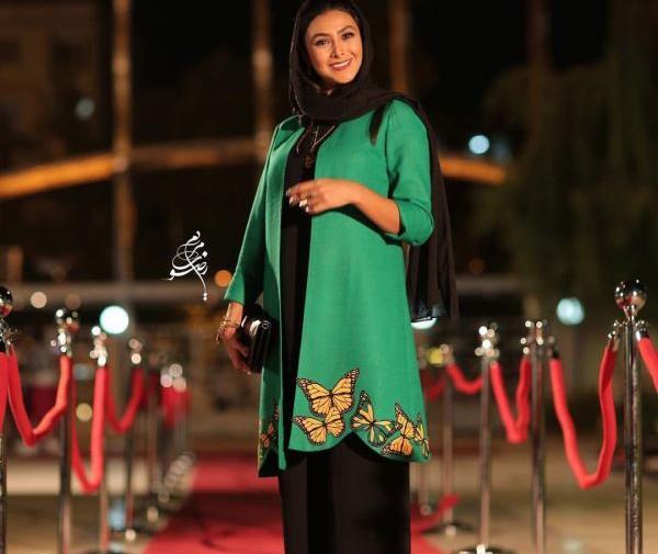 عکس ازاده صمدی وهمسرش