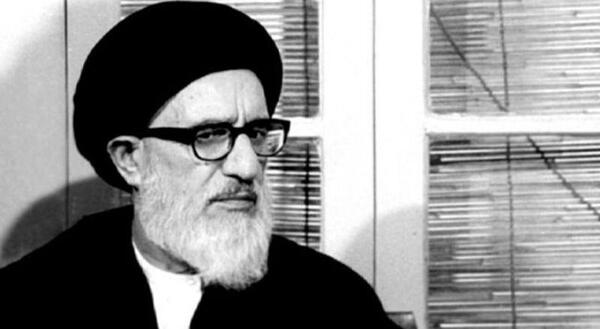 عکس آیت الله طالقانی با سیگار