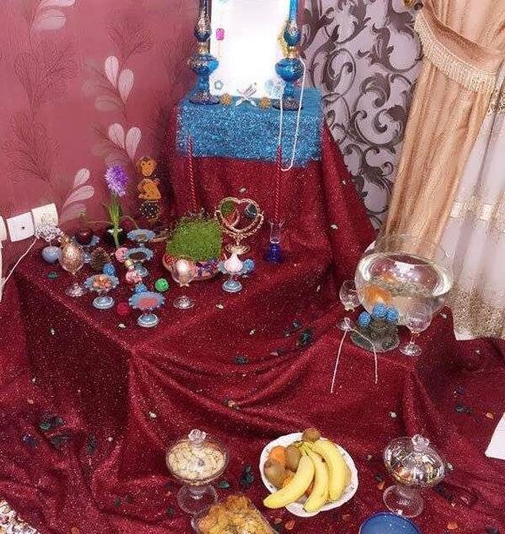 عکس سفره هفت سین سال موش
