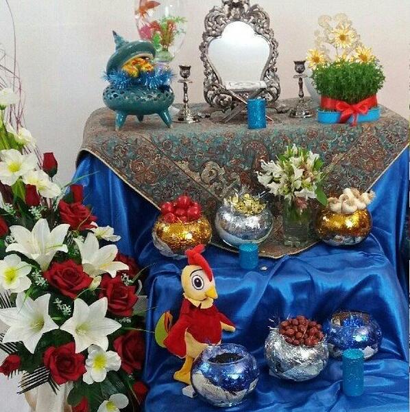 عکس سفره هفت سین سال موش